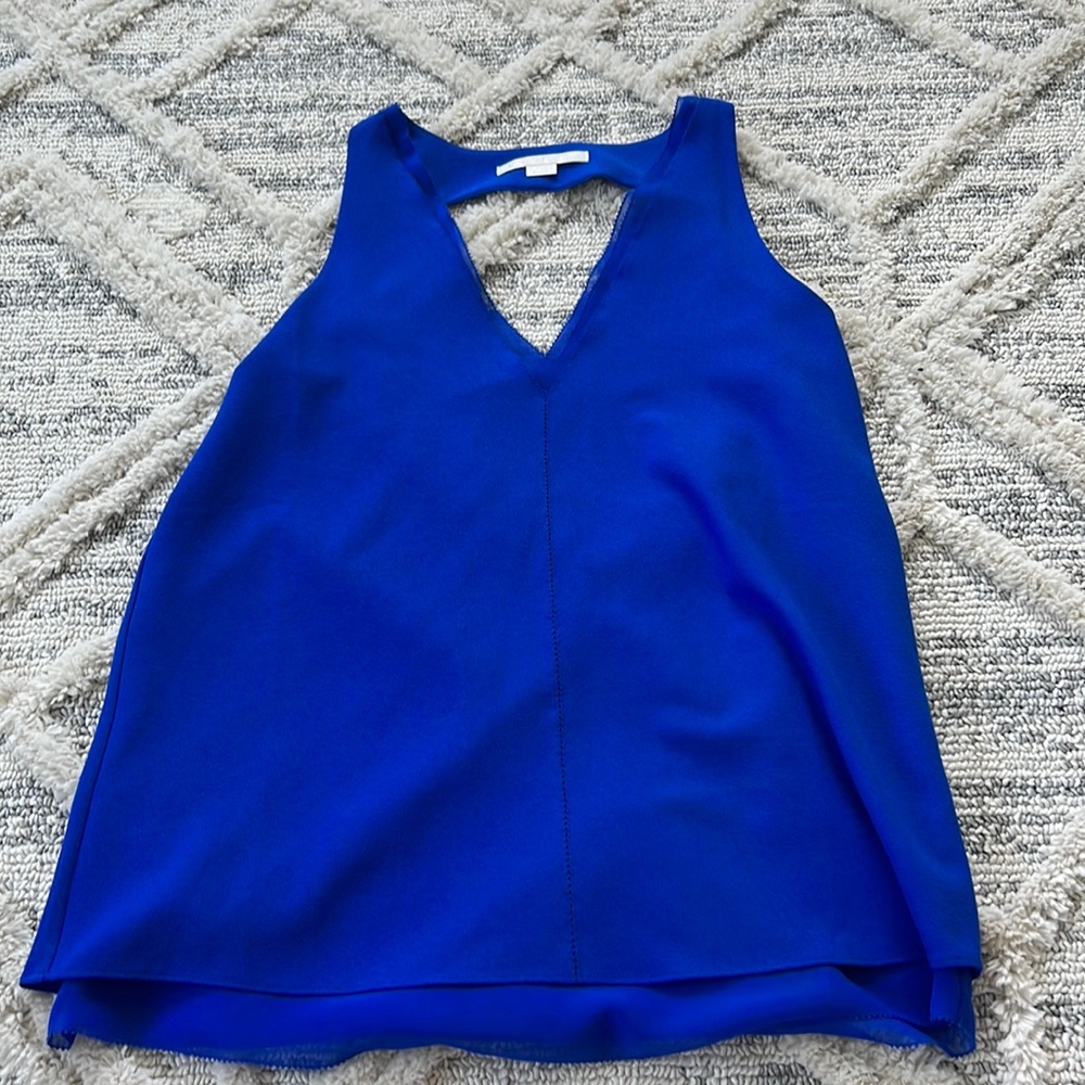 cooper & ella royal blue blouse
